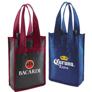 2-Bottle Recycled Wine Bags
